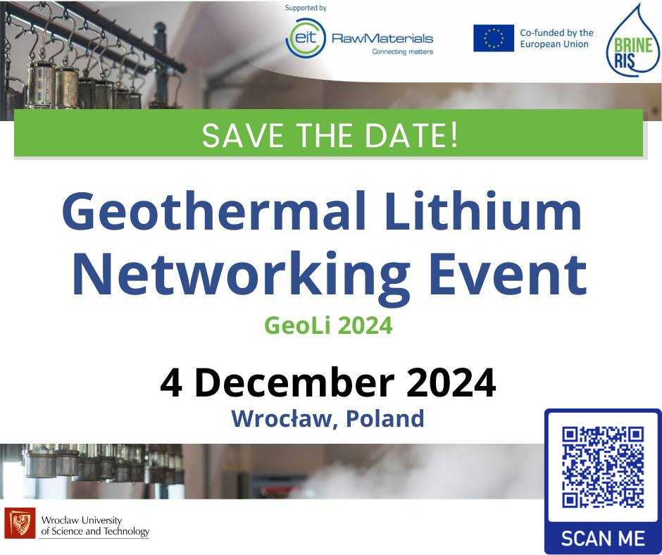 Read more about the article Registration for the second edition of the Geothermal Lithium Networking Event is open now!